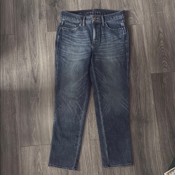 White House Black Market Blue Ankle Cropped Jeans - Picture 1 of 8